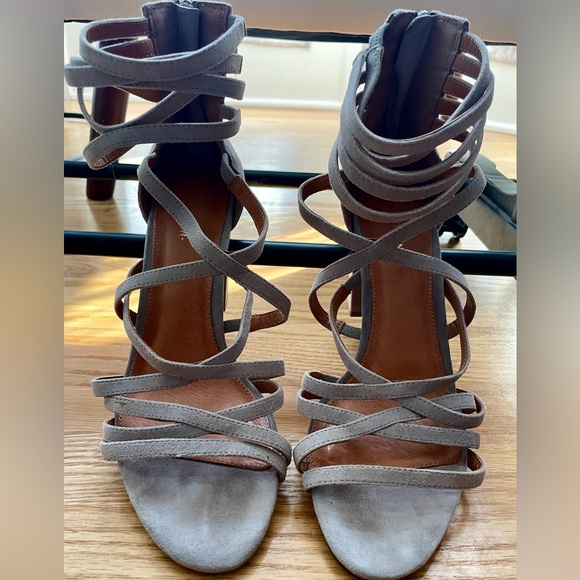 HALOGEN Strappy Heels - Picture 1 of 4